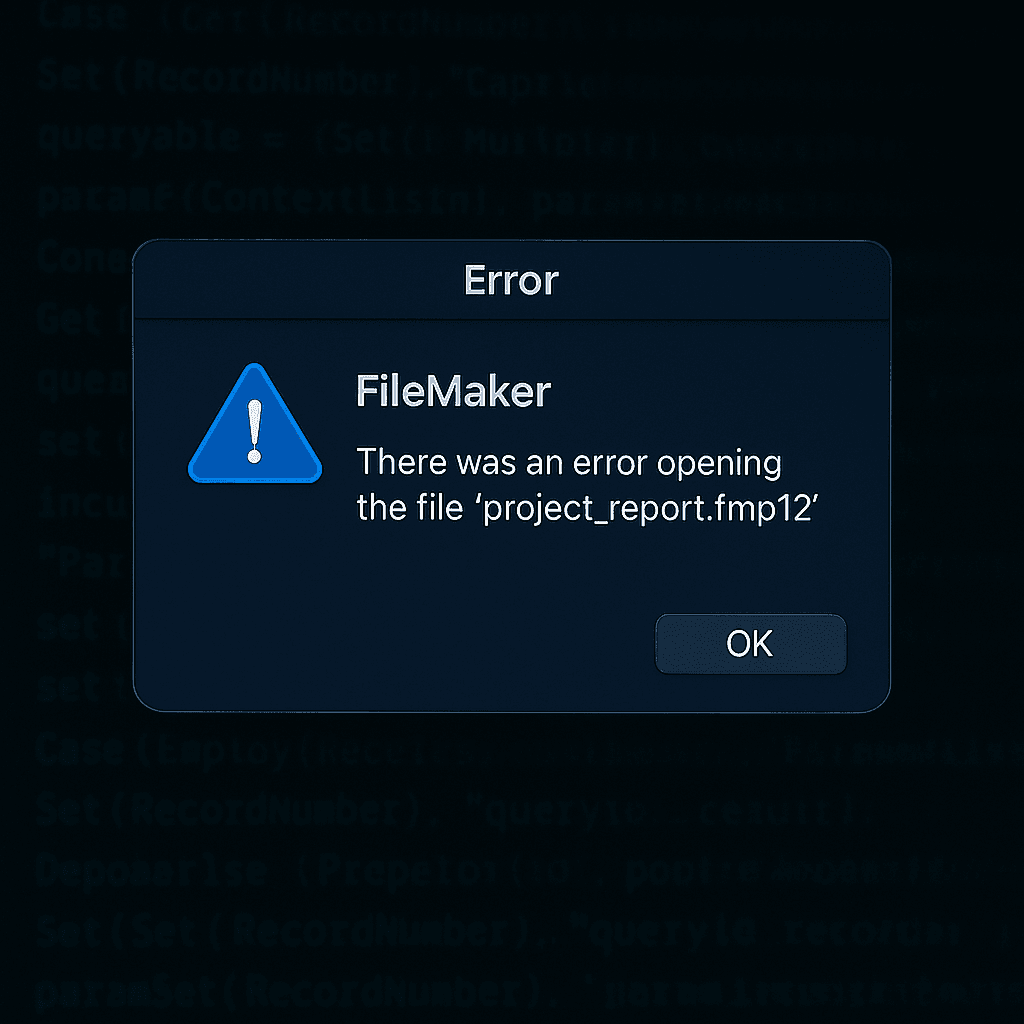 FileMaker traag - Relaties en indexen